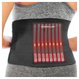MUELLER Adjustable Back Brace Small Black