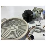 Whirlpool Stove Burner Element  Ice Maker Pump