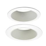 HALO 6in White Recessed Light Trim