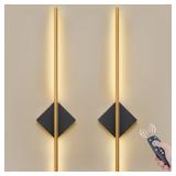 KOPNKMEN 31.5 GoldBlack Wall Sconce