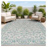 JONATHAN Y Vintage Filigree Area Rug 8x10