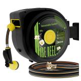 Aokia 100ft Retractable Garden Hose Reel
