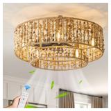ainqiant 20 Boho Ceiling Fan