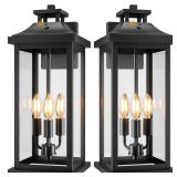 VenzBlomia Dusk to Dawn Outdoor Sconce 20 2-Pk