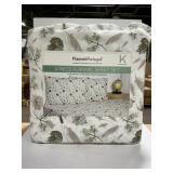 Flannel Portugal King 4PC Flannel Sheet Set