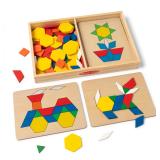 Melissa  Doug Wooden Blocks 120 Pc