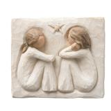 Willow Tree Friendship Plaque 4h x 4.75w