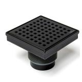 OATEY Designline 4x4 Square Shower Drain Matte...