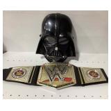 WWE Champ Belt  Darth Vader Mask Set