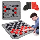 Elbow Room Oversized Checkers Set