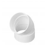 NDS 4 in. PVC 45-Degree Elbow