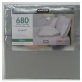 Kirkland Full 680TC Sheet Set Gray
