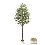 LuceAlberi Artificial Olive Tree 6FT