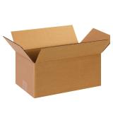 BOX USA Shipping Boxes 12x5x5 Kraft