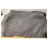Jennifer Adams King Blanket Grey
