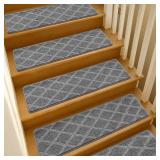JOYKISS 15-Pk 9.5x36 Carpet Stair Treads