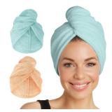 Turbie Twist 2-Pack Hair Towel