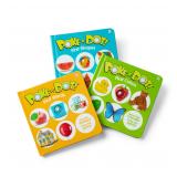 Melissa  Doug Poke-a-Dot 3Pk Board Books
