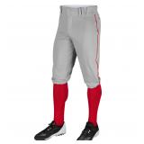 CHAMPRO GreyScarlet XL Youth Baseball Pants