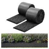 VEVOR Rubber Mulch Mat Roll 140x4.5in