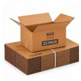 BOX USA Corrugated Shipping Boxes 12x9x6 25-Pk