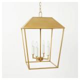 Threshold Brass Lantern Pendant Light