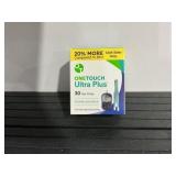 OneTouch Ultra Plus Test Strips 30ct