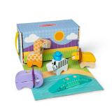 Melissa  Doug Safari Blocks 34 Pcs