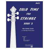 Alfred Music Solo Time for Strings Bk 2 Bass