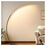 Torondo 67 Matte Black Arc Floor Lamp