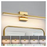 CCYCOL Gold 24 LED Vanity Light