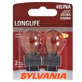 SYLVANIA 4157NA Amber Mini Bulb 5PK