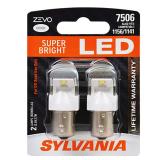 SYLVANIA 7506 White LED Bulb 2-Pk