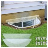 Vercraft Window Well Covers 39x16in