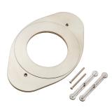 Everbilt Smitty Remodel Plate BN 13x8in