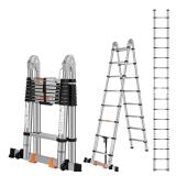 DEZEX 16.5FT Telescoping Ladder