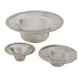 Stainless Steel Mesh Sink Strainer 3-Pack