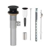 PF WaterWorks 2-in-1 Pop-up Drain Matte Black