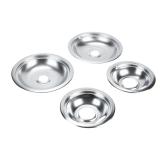 Whirlpool Chrome Drip Pan Kit Set of 4