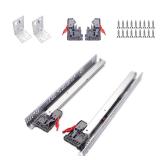 Hitess 6 Pairs 21 Inch Soft Close Drawer Slides