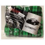 Alwart Green Plaid Fleece Blanket