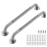 Ravinte 2-Pack 18 Brushed Nickel Grab Bar