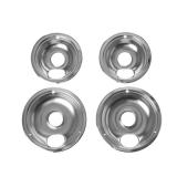 Everbilt 4pc Chrome Range Drip Bowl Set