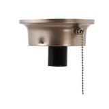 -14 Brushed Nickel Glass Shade Holder Kit