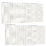 Pangda 2 Pk Acrylic Fluorescent Light Cover