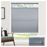 LazBlinds Cordless Cellular Shade 32x64 Dk Grey