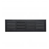 Handua Steel Return Air Grille Black 24x6