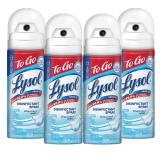 Lysol Disinfectant Spray 1.5oz 4pk
