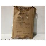 Deluxe Blackout Valance  Tiers BW Buffalo
