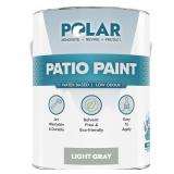 Polar Patio Paint Light Grey 5 Litres